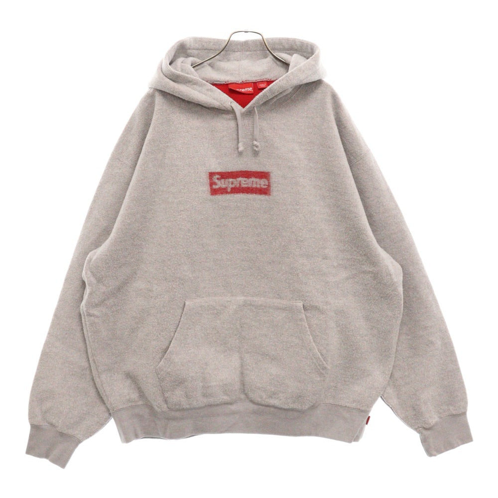 SUPREME(シュプリーム) 23SS Inside Out Box Logo Hooded Sweatshirt インサイドアウト ボックスロゴフーデッドスウェットシャツ プルオーバーパーカー グレー