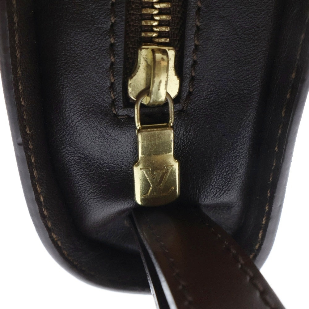 LOUIS VUITTON(ルイヴィトン) ダミエ サンルイ レザー セカンド クラッチバッグ ブラウン N51993 SN1142