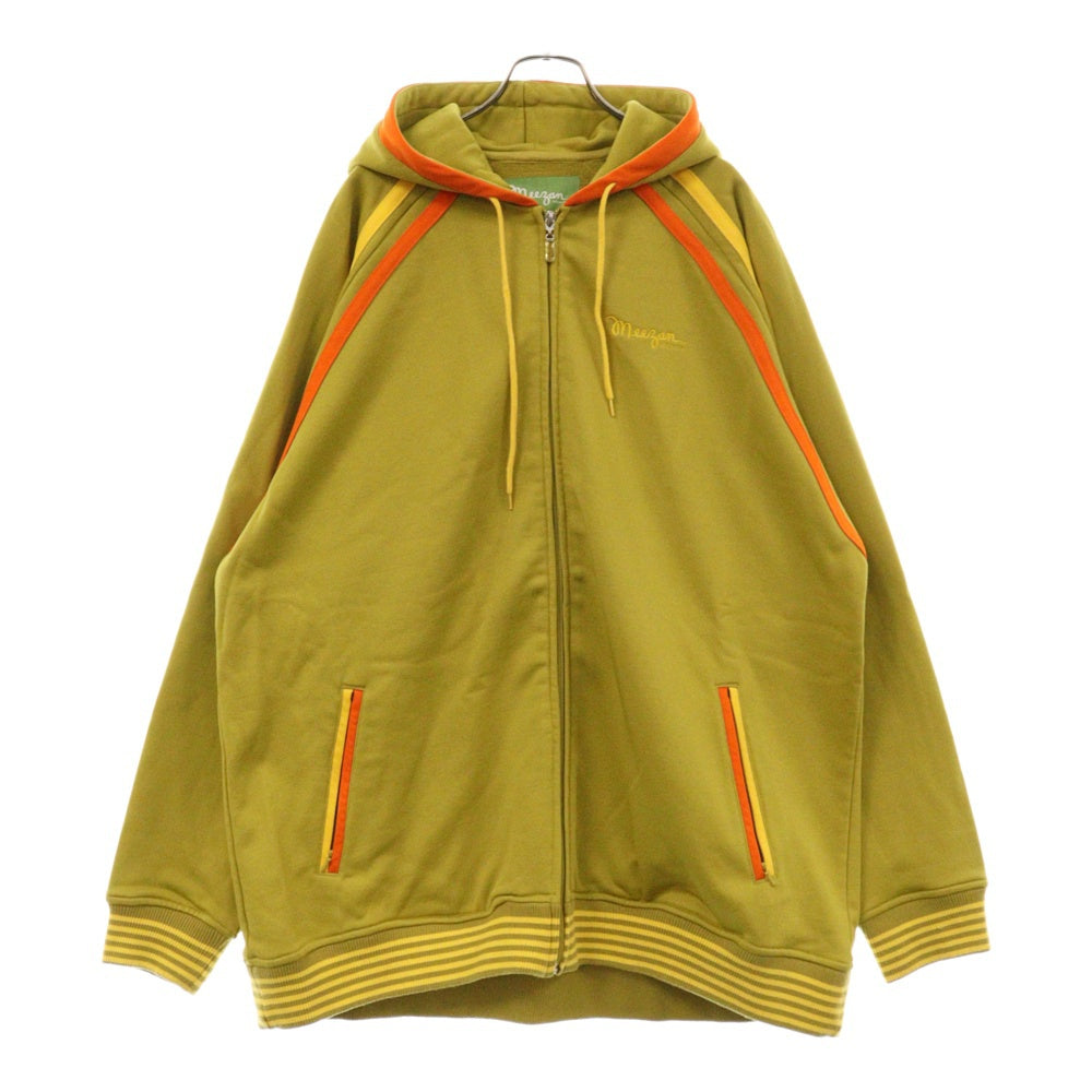 VINTAGE(ヴィンテージ) 00s Meezan ミーザン フーデッドトラックジャケット トラックパンツ セットアップ パーカー イエロー