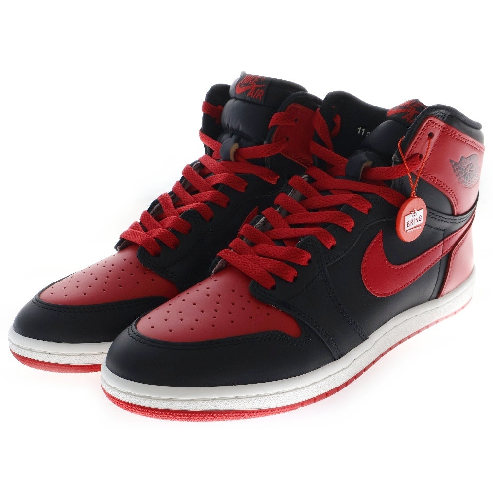 NIKE(ナイキ) AIR JORDAN 1 HIGH 85 BRED エアジョーダン 1 ブレッド ハイカットスニーカー US11/29cm レッド/ブラック HV6674-067