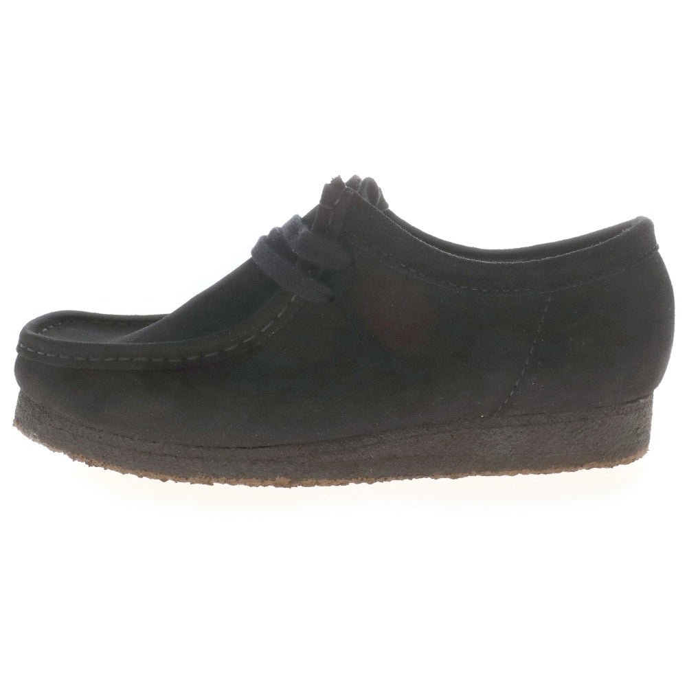 Clarks ORIGINALS(クラークス オリジナルス) WALLABEE ワラビー クレープソール スエード ローカットシューズ ブラック US8/26.0cm