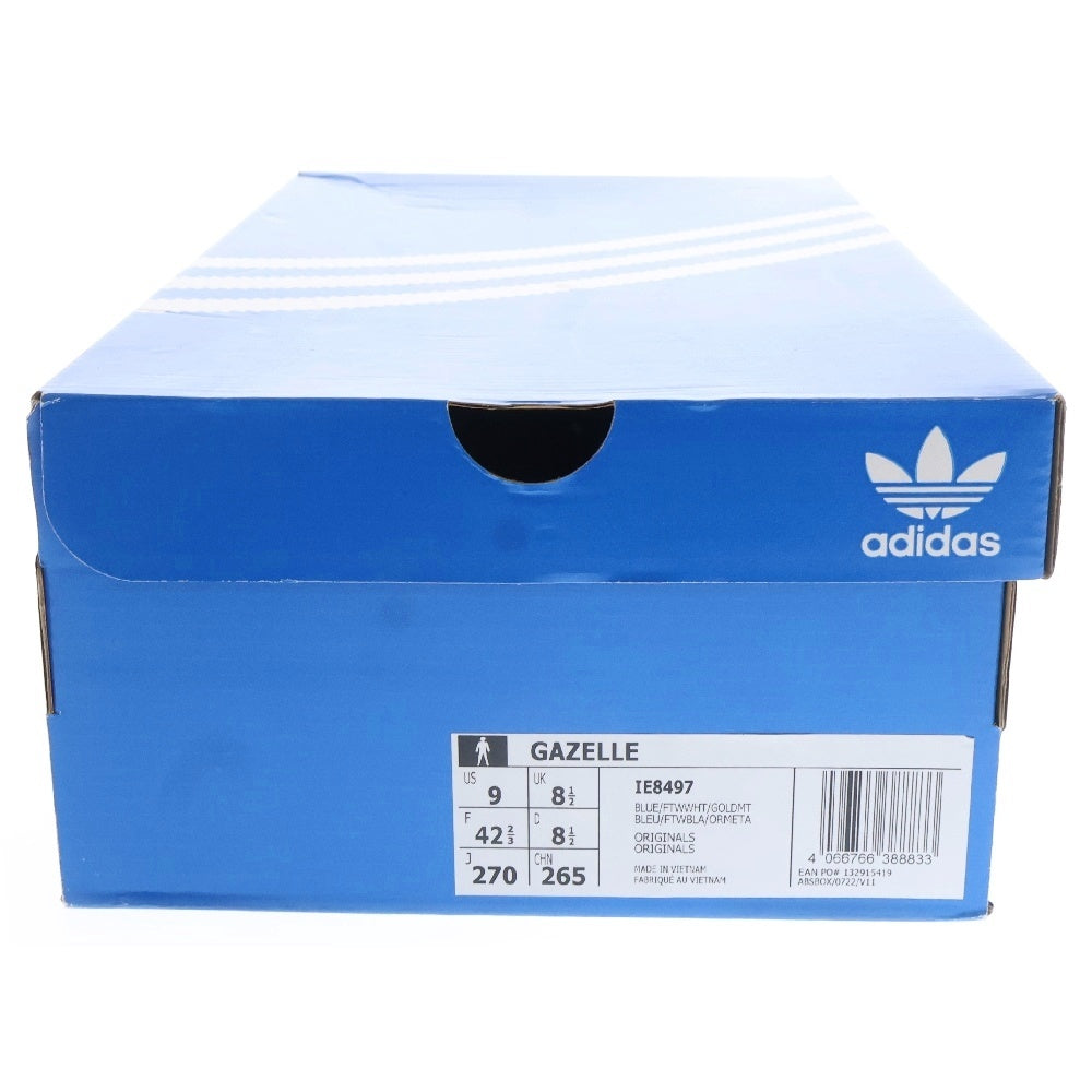 adidas(アディダス) 【2000年製 観賞用】GAZELLE HEMP ガゼル ガッツレー ヘンプ ローカットスニーカー カーキ US9.5/27.5cm 668509