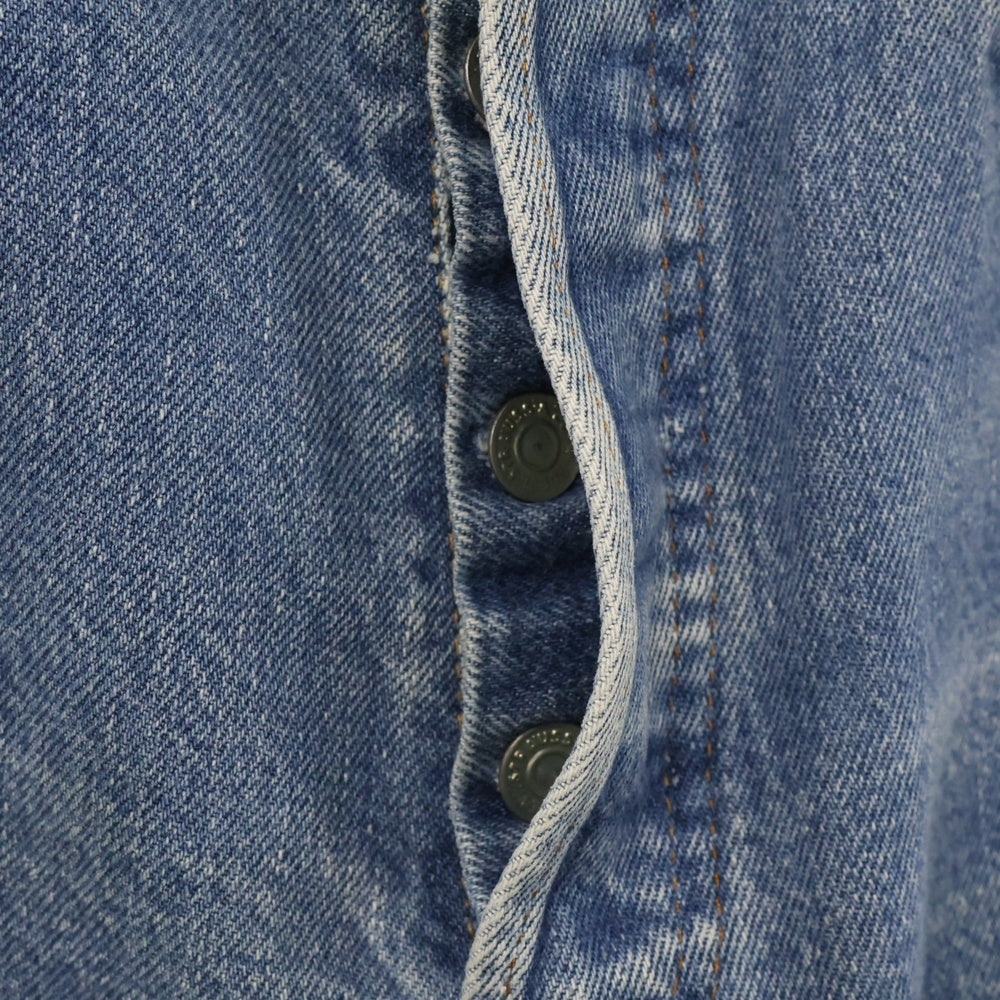 Levi's(リーバイス) 70S VINTAGE 501 ヴィンテージ 66後期 ボタン裏6 ブランクタブ 紙パッチ 赤耳 ボタンフライ デニムパンツ インディゴ