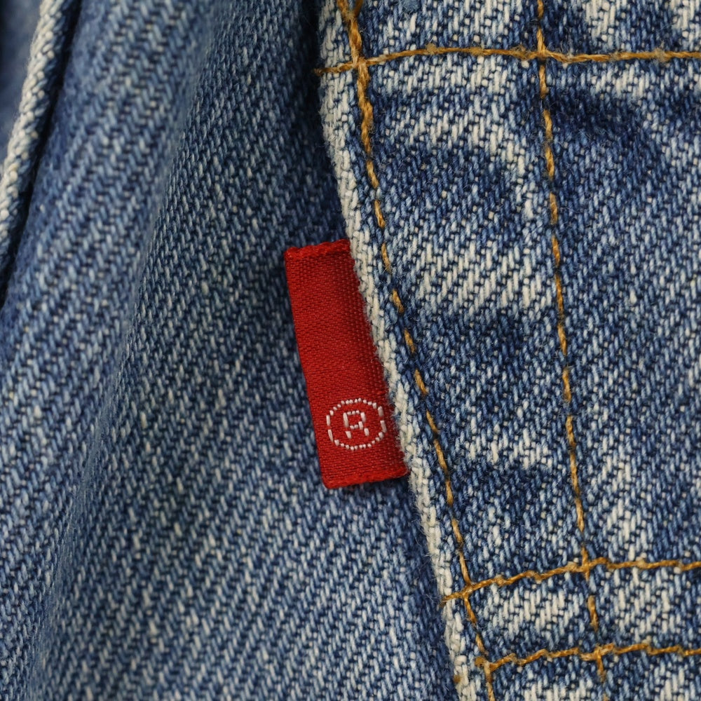 Levi's(リーバイス) 70S VINTAGE 501 ヴィンテージ 66後期 ボタン裏6 ブランクタブ 紙パッチ 赤耳 ボタンフライ デニムパンツ インディゴ