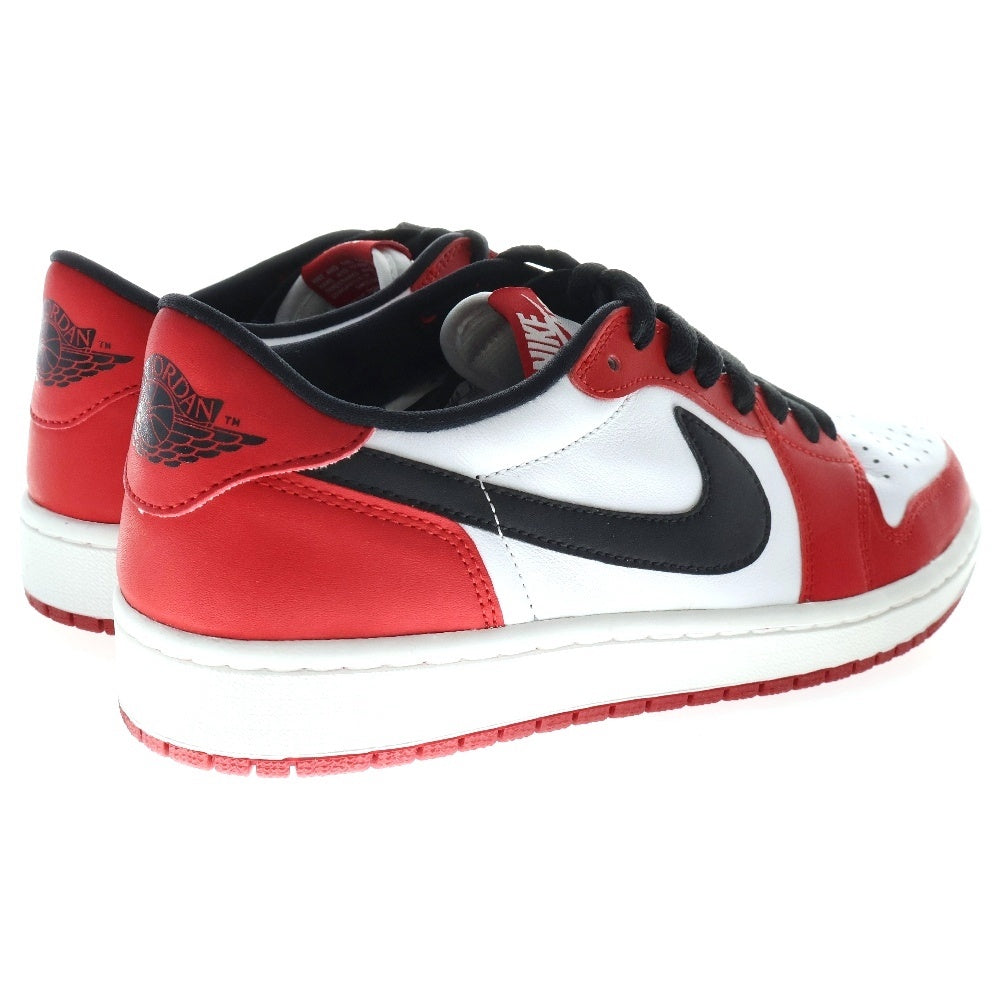 NIKE(ナイキ) 【観賞用 2015年製】 AIR JORDAN 1 LOW RETRO LOW CHICAGO エア ジョーダン シカゴ ローカットスニーカー ホワイト/レッド US9/27cm 705329‐600