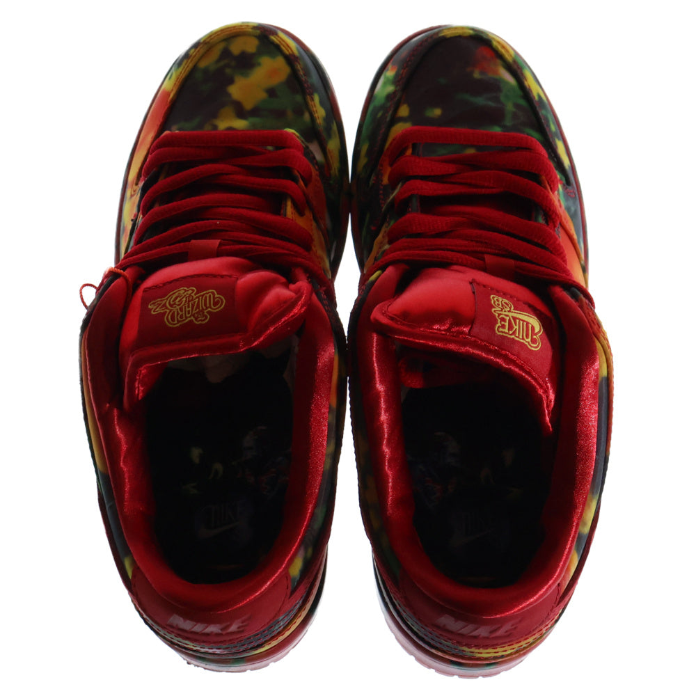 NIKE SB(ナイキエスビー) ×THE WIZARD OF OZ DUNK LOW POPPY FIELD オズの魔法使い ダンク ポピーフィールド ローカットスニーカー マルチカラー US8/26cm FZ1291-600