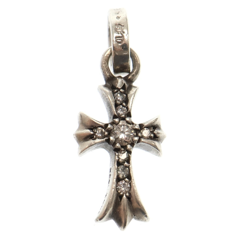 CHROME HEARTS(クロムハーツ) CRS BBYFAT P DMND ベイビーファット PAVEダイヤ ペンダントトップ シルバー BCA234