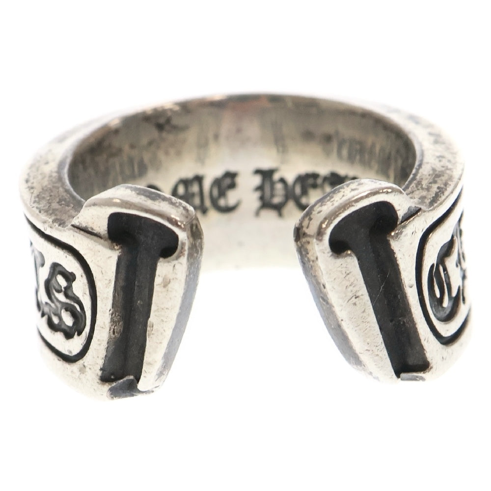 CHROME HEARTS(クロムハーツ) LG SCROLL LABEL ラージスクロールラベル リング シルバーBCA383