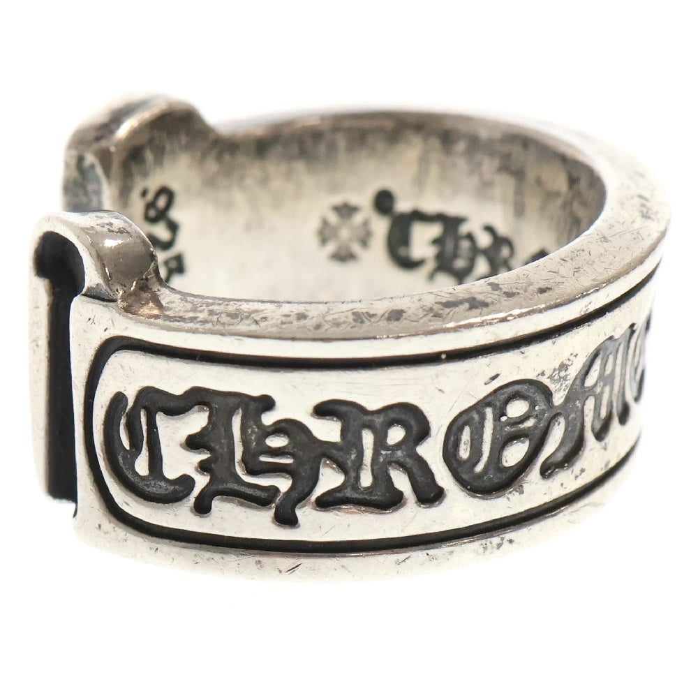 CHROME HEARTS(クロムハーツ) LG SCROLL LABEL ラージスクロールラベル リング シルバーBCA383