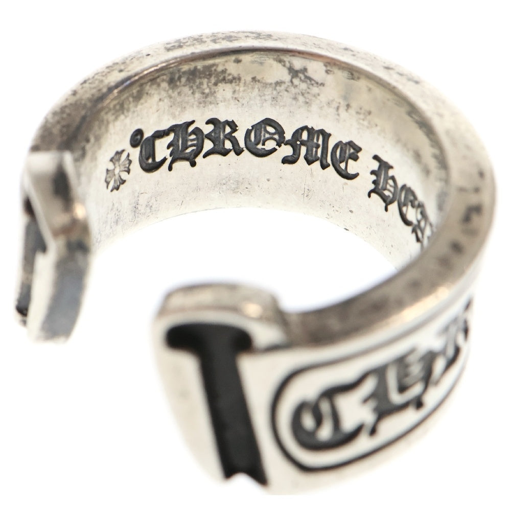 CHROME HEARTS(クロムハーツ) LG SCROLL LABEL ラージスクロールラベル リング シルバーBCA383