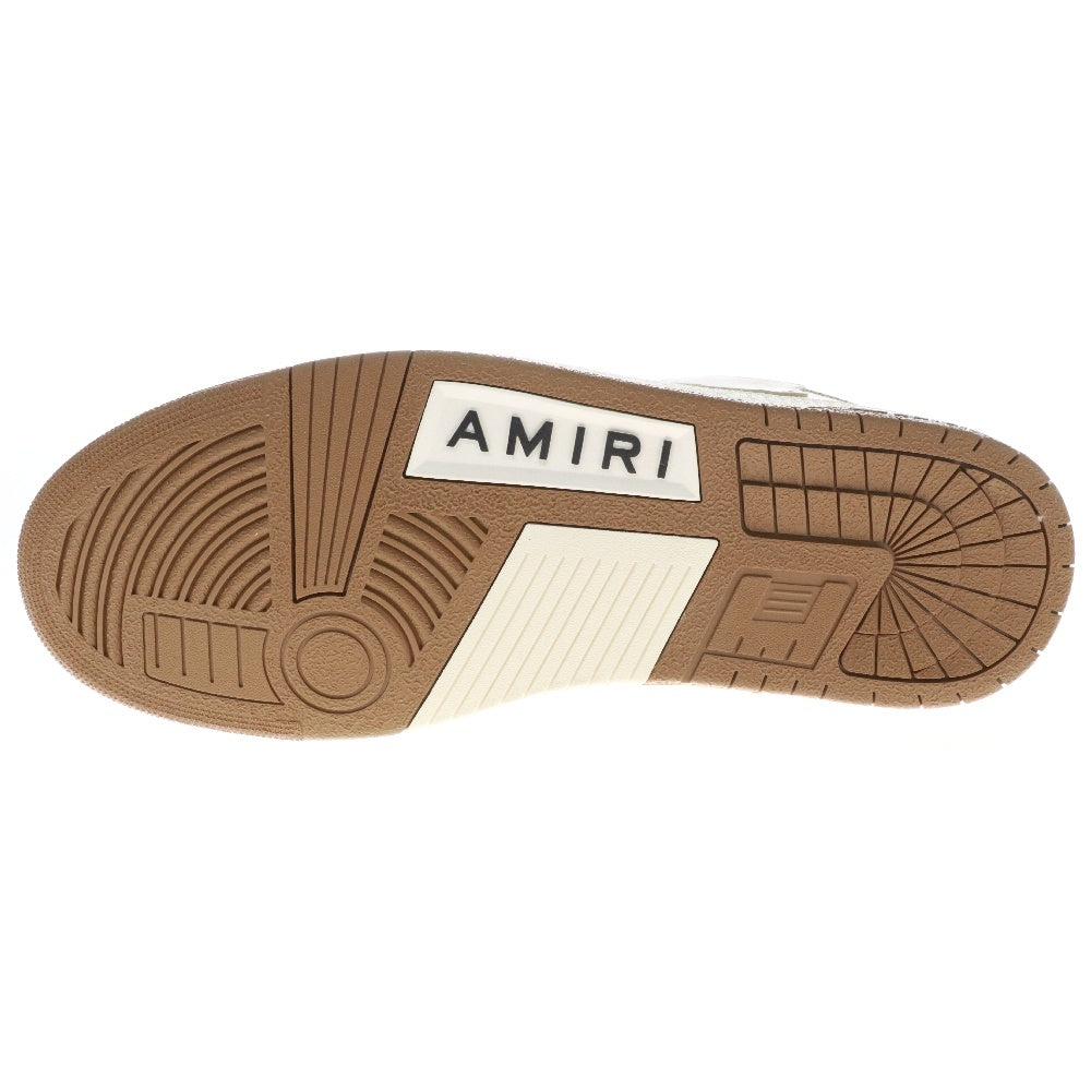 AMIRI(アミリ) Chunky Skeleton Low Top Sneakers BRONW TON チャンキー スケルトン ローカットスニーカー ブラウン PF23MFS005-242