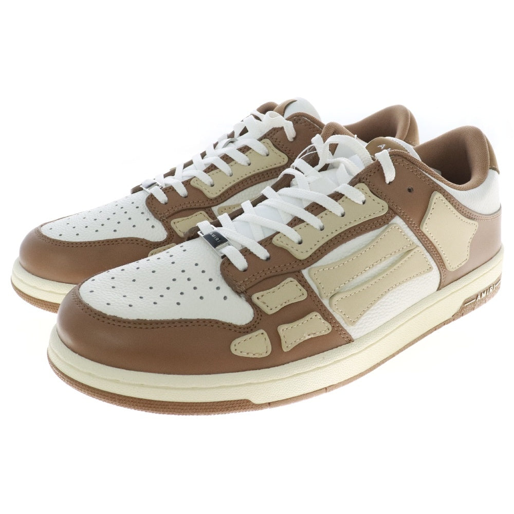 AMIRI(アミリ) Chunky Skeleton Low Top Sneakers BRONW TON チャンキー スケルトン ローカットスニーカー ブラウン PF23MFS005-242