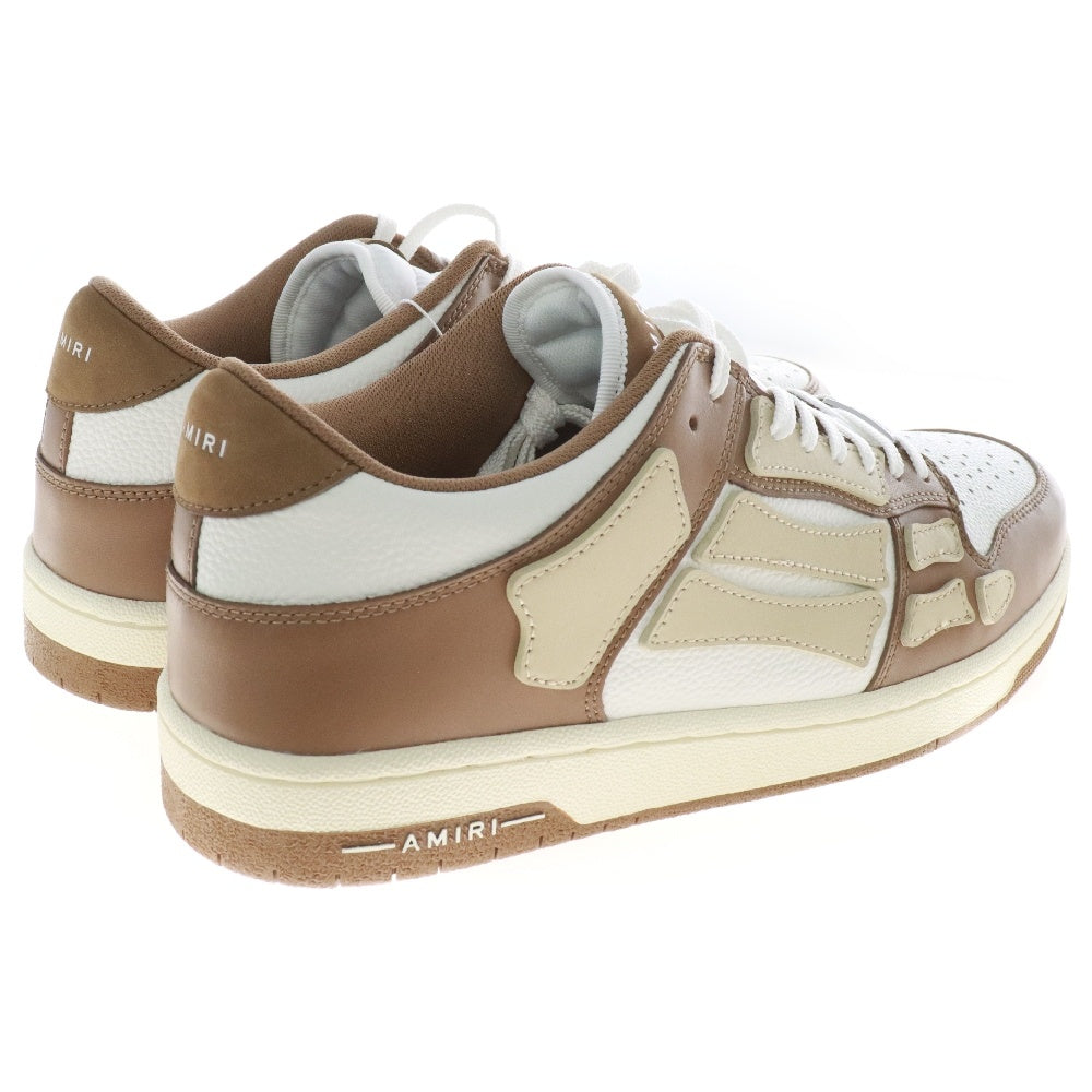 AMIRI(アミリ) Chunky Skeleton Low Top Sneakers BRONW TON チャンキー スケルトン ローカットスニーカー ブラウン PF23MFS005-242