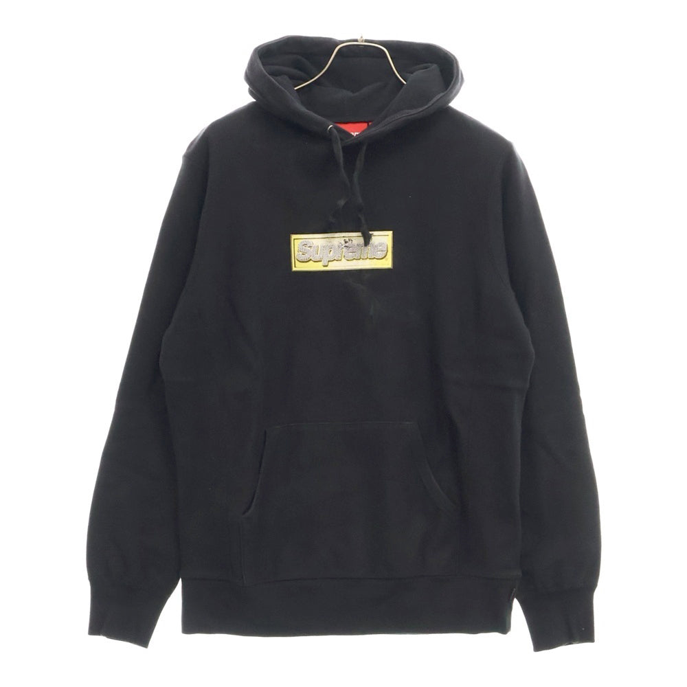 SUPREME(シュプリーム) 13SS Bling Box Logo Hooded Sweatshirt ブリングボックスロゴ プルオーバーパーカー ブラック
