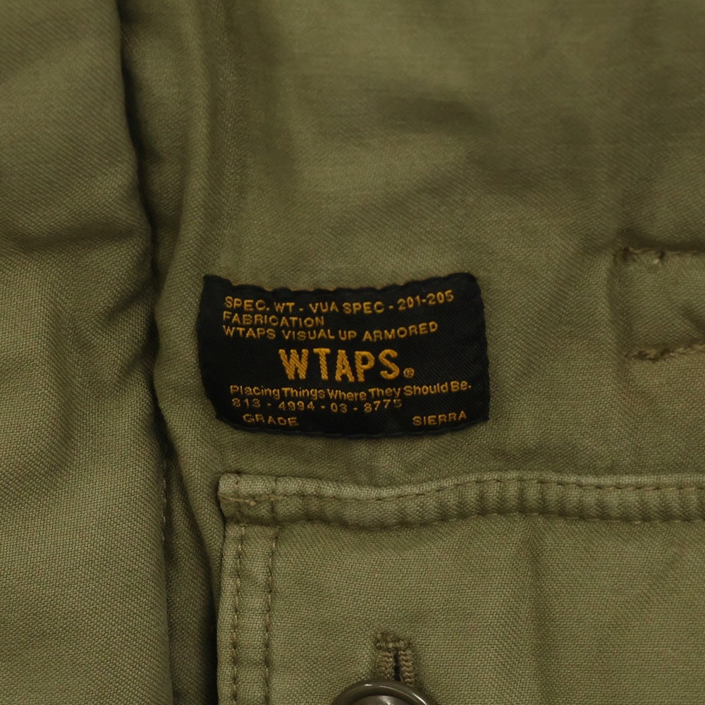 WTAPS(ダブルタップス) 13AW M-4883 JACKET コットン ミリタリー ジャケット カーキ 132GWDT-JKM02