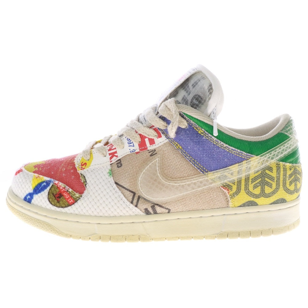 NIKE(ナイキ) DUNK LOW CITY MARKET ダンク シティマーケット ローカットスニーカー マルチカラー US9.5/27.5cm DA6125-900