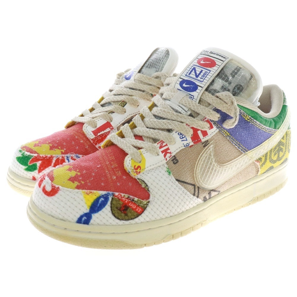 NIKE(ナイキ) DUNK LOW CITY MARKET ダンク シティマーケット ローカットスニーカー マルチカラー US9.5/27.5cm DA6125-900