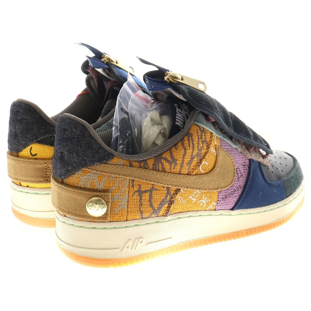 NIKE(ナイキ) ×TRAVIS SCOTT AIR FORCE 1 LOW CACTUS JACK ×トラヴィススコット エアフォース1 カクタスジャック ローカットスニーカー マルチ US10/28cm CN2405‐900