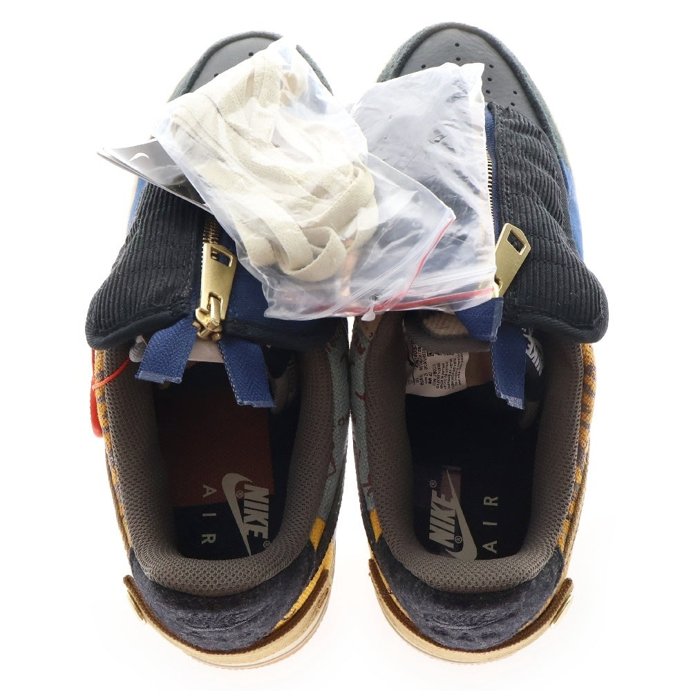 NIKE(ナイキ) ×TRAVIS SCOTT AIR FORCE 1 LOW CACTUS JACK ×トラヴィススコット エアフォース1 カクタスジャック ローカットスニーカー マルチ US10/28cm CN2405‐900
