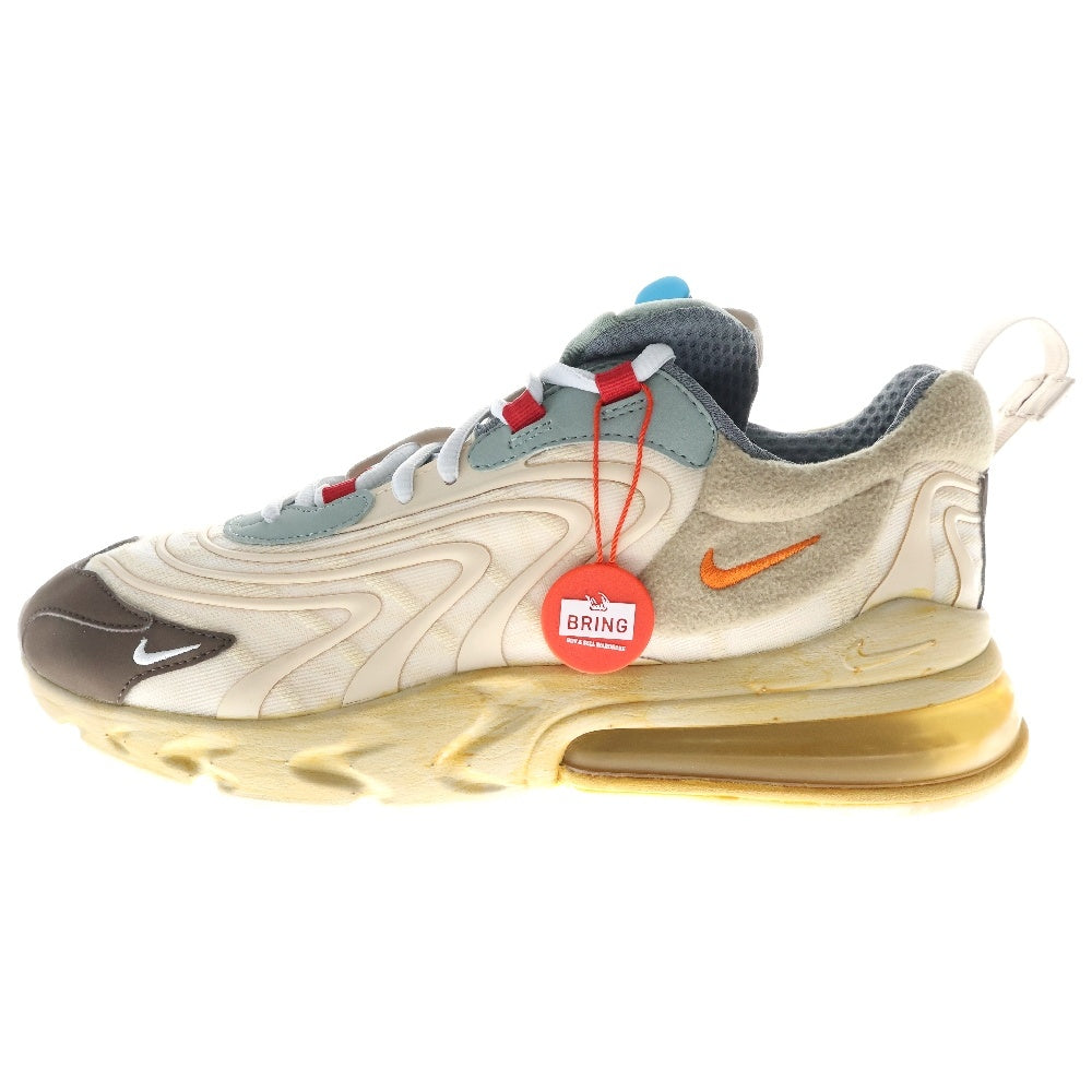 NIKE(ナイキ) ×TRAVIS SCOTT AIR MAX270 CACTUS TRAILS トラヴィススコット エアマックス270 カクタストレイル ローカットスニーカー ベージュ US10/28cm CT2864-200