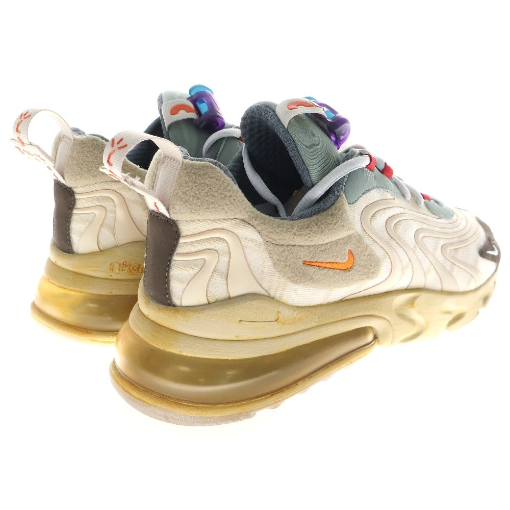 NIKE(ナイキ) ×TRAVIS SCOTT AIR MAX270 CACTUS TRAILS トラヴィススコット エアマックス270 カクタストレイル ローカットスニーカー ベージュ US10/28cm CT2864-200