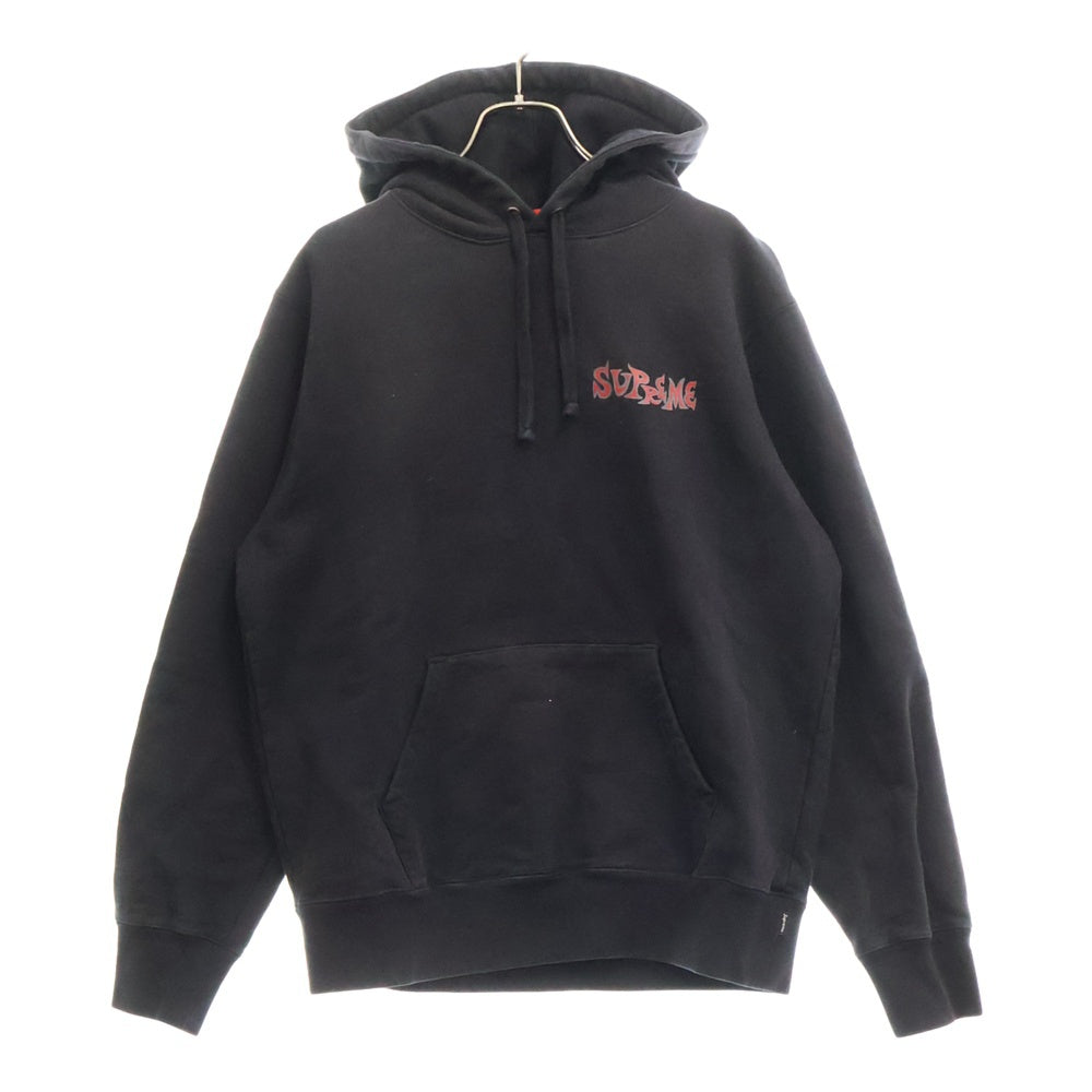 SUPREME(シュプリーム) 18AW Portrait Hooded Sweatshirt ポートレート スウェット プルオーバー パーカー ブラック