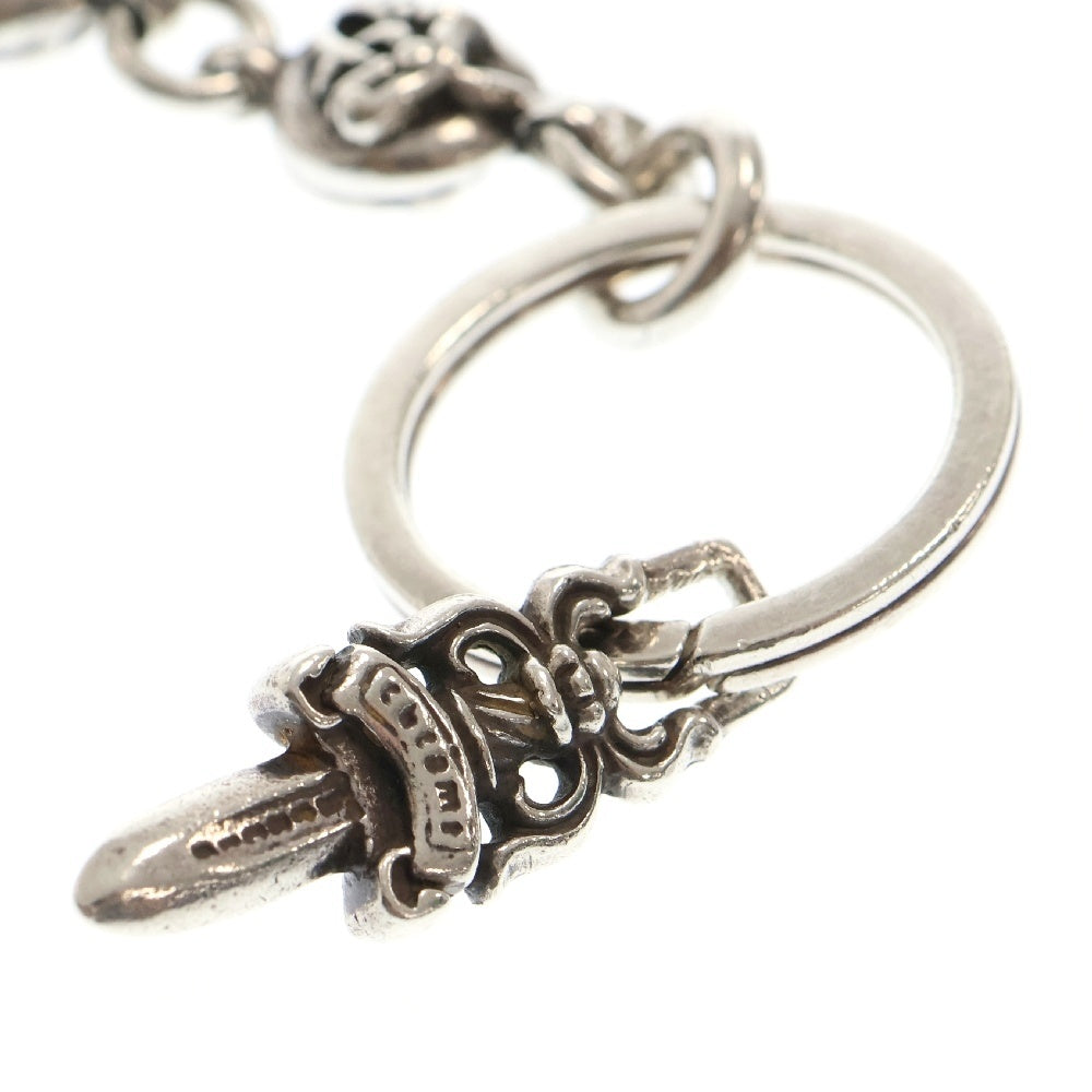 CHROME HEARTS(クロムハーツ) CELTIC ROLLER DAGGER ケルティックローラー ダガー キーチェーン キーリング キーホルダー シルバー