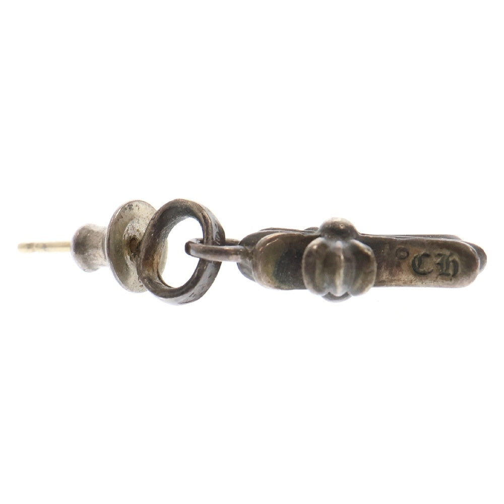 CHROME HEARTS(クロムハーツ) BBY F PPRCHN ベイビーファットクロス ドロップピアス シルバー BCA090