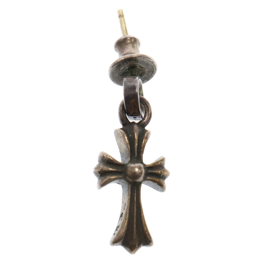 CHROME HEARTS(クロムハーツ) BBY F PPRCHN ベイビーファットクロス ドロップピアス シルバー BCA090