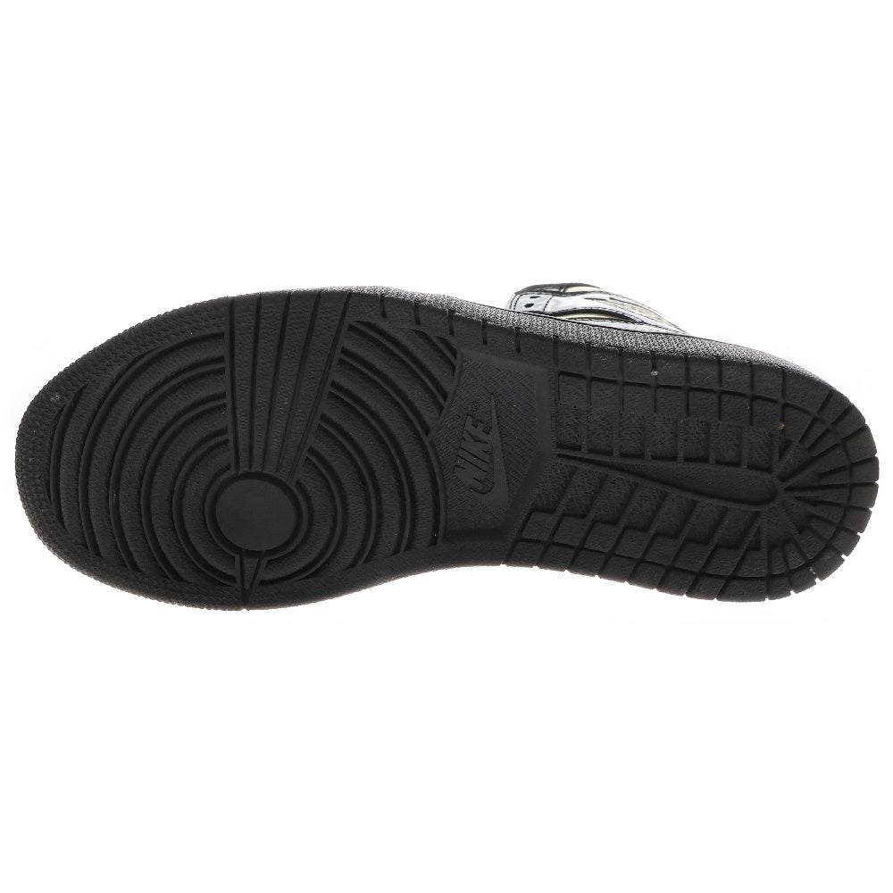 NIKE(ナイキ) ナイキ エアジョーダン1 ハイ メタリック ゴールド ハイカットスニーカー ブラック/ゴールド US8.5/26.5cm 555088-032