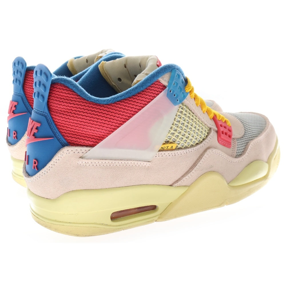 NIKE(ナイキ) ×UNION AIR JORDAN 4 GUAVA ICE ユニオン エアジョーダン4 グァバアイス ハイカットスニーカー マルチ US8.5/26.5cm DC9533-800