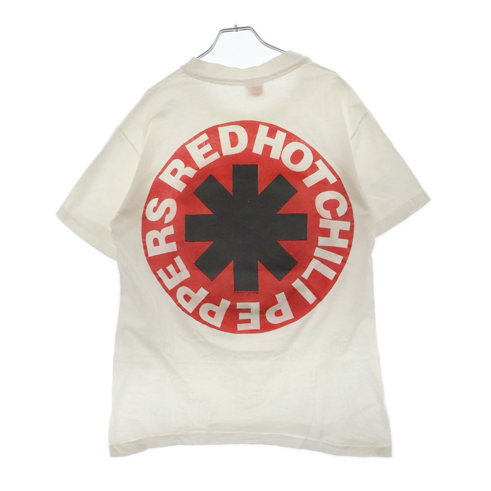 VINTAGE(ヴィンテージ) 90S RED HOT CHILI PEPPERS BLOOD SUGER SEX MAGIK レットホットチリペパーズ 両面プリント 半袖 Tシャツ カットソー ホワイト