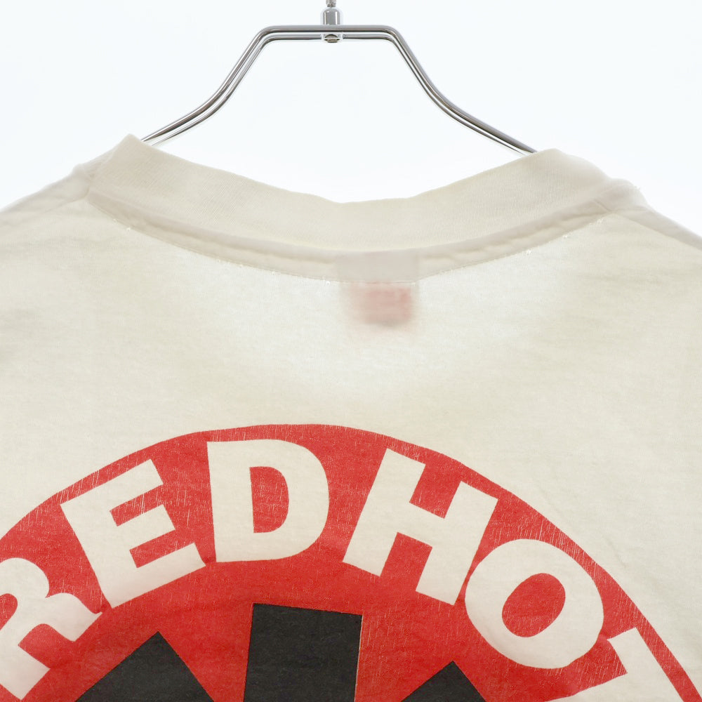 VINTAGE(ヴィンテージ) 90S RED HOT CHILI PEPPERS BLOOD SUGER SEX MAGIK レットホットチリペパーズ 両面プリント 半袖 Tシャツ カットソー ホワイト