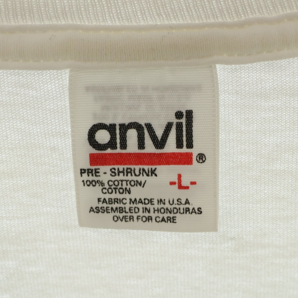 VINTAGE(ヴィンテージ) 90s THE STONES BRIDGES TO BABYLON TEE ANVIL ヴィンテージ ローリングストーンズ ライオンプリント クルーネック半袖Tシャツ ホワイト