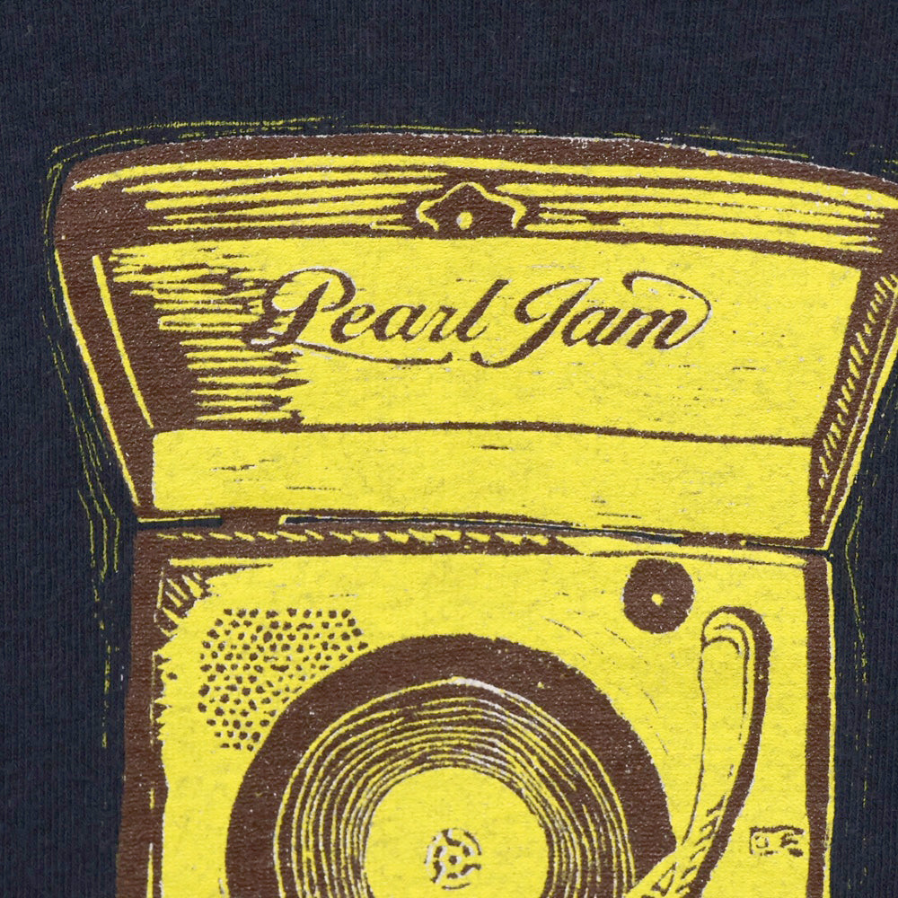 VINTAGE(ヴィンテージ) 90s パールジャム レコードプリント半袖Tシャツ ネイビー