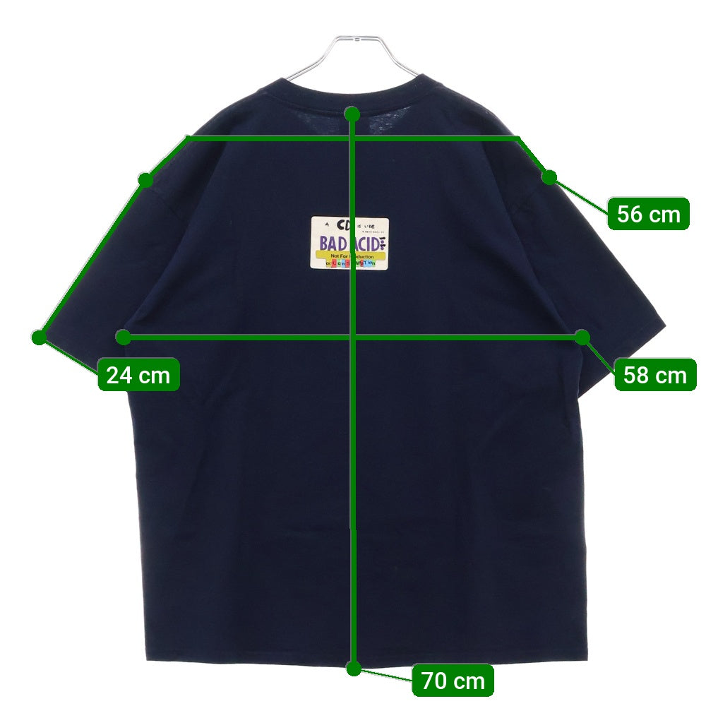 VINTAGE(ヴィンテージ) 90s パールジャム レコードプリント半袖Tシャツ ネイビー
