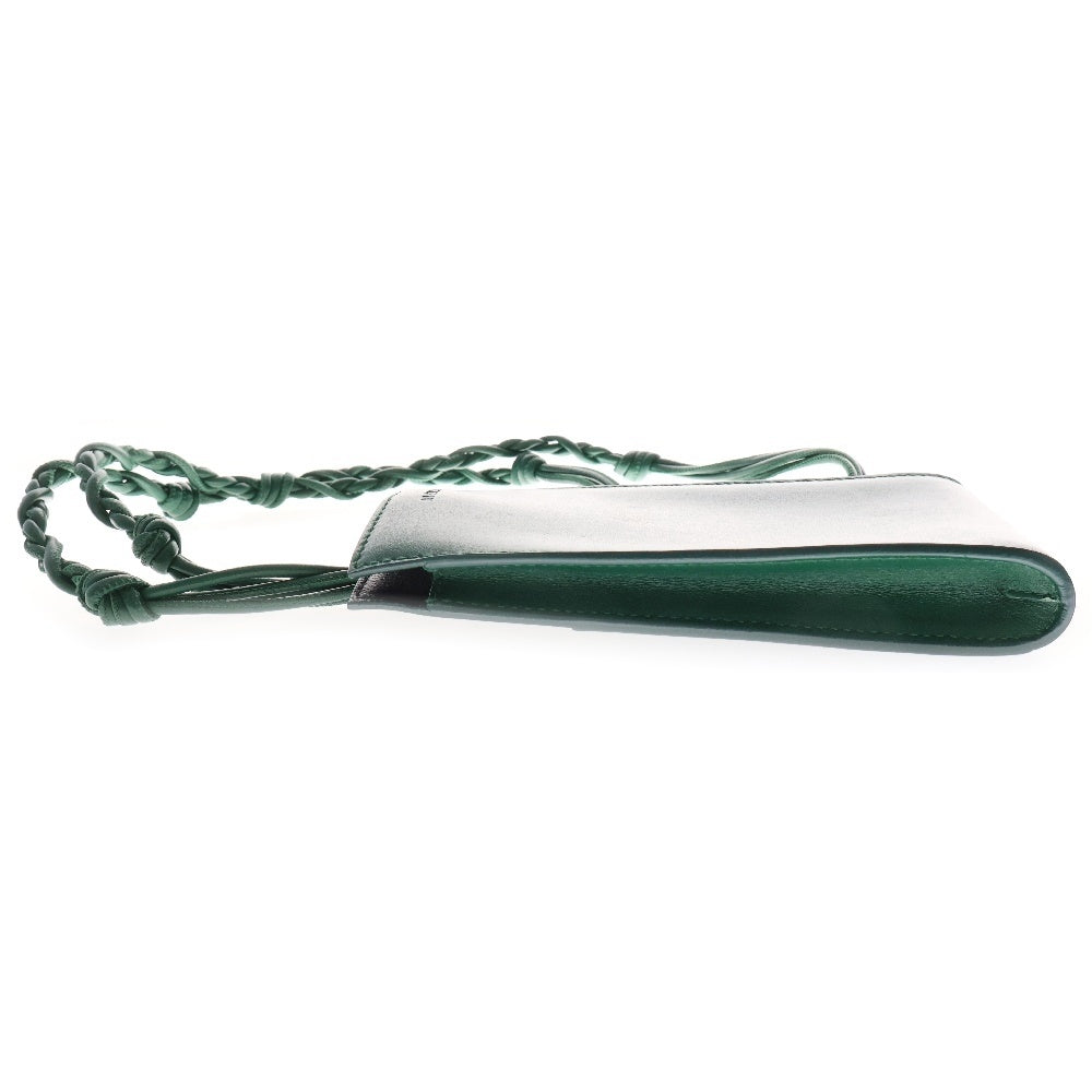 JIL SANDER(ジルサンダー) TANGLE PHONE CASE タングル フォンケース ネックポーチ グリーン