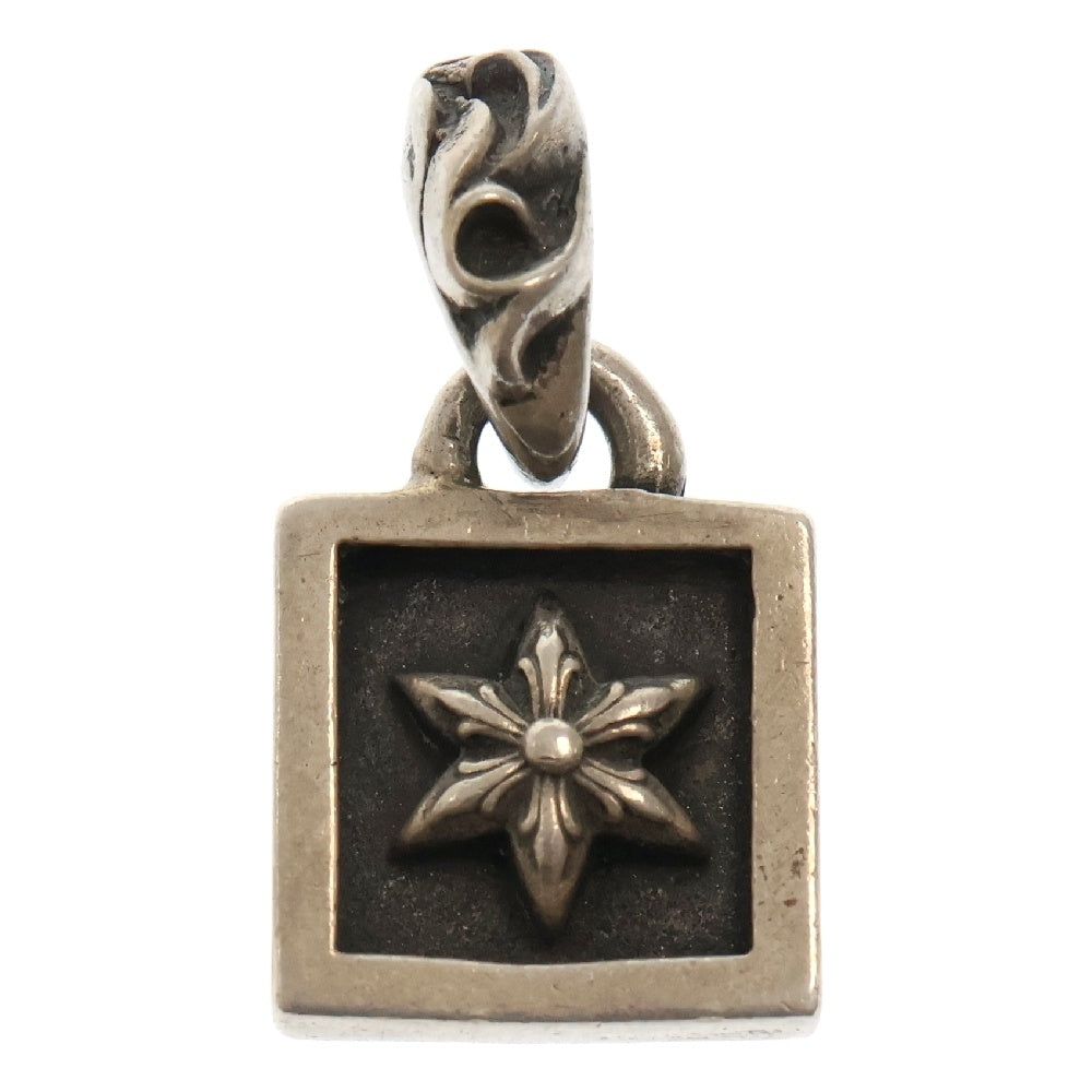CHROME HEARTS(クロムハーツ) FRAMED STAR フレームドスター チャーム ネックレストップ シルバー