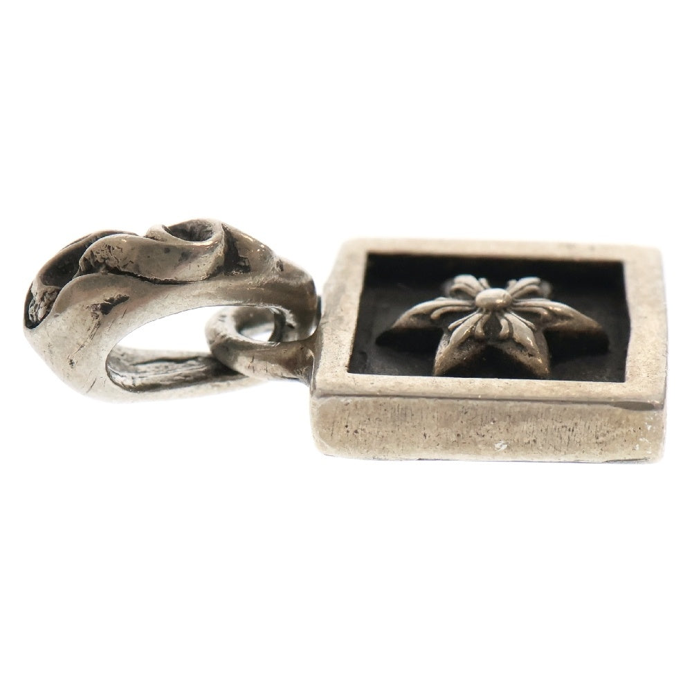 CHROME HEARTS(クロムハーツ) FRAMED STAR フレームドスター チャーム ネックレストップ シルバー