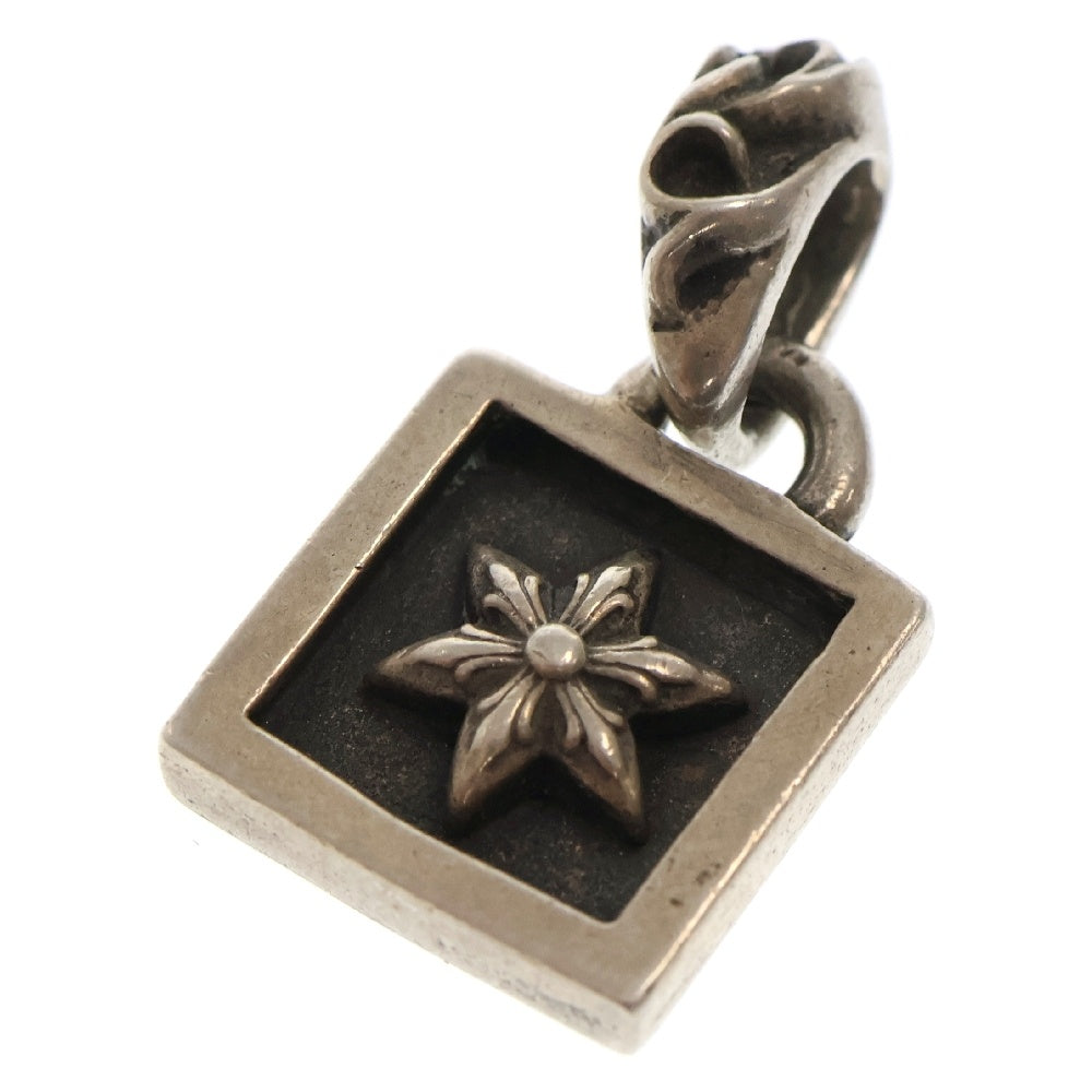 CHROME HEARTS(クロムハーツ) FRAMED STAR フレームドスター チャーム ネックレストップ シルバー