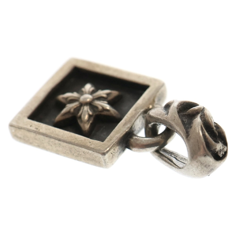 CHROME HEARTS(クロムハーツ) FRAMED STAR フレームドスター チャーム ネックレストップ シルバー