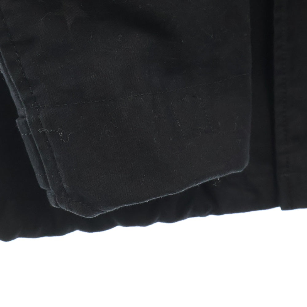 UNIFORM EXPERIMENT(ユニフォームエクスペリメント) バックプリント スタンドカラーブルゾン ミリタリージャケット ブラック UE-101032