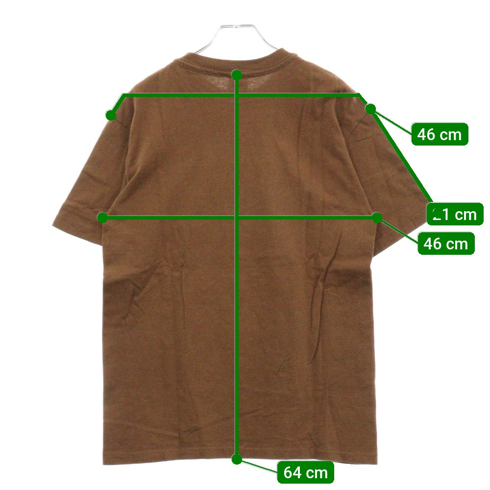 VINTAGE(ヴィンテージ) 90s OASIS D'YOU KNOW WHAT I MEAN オアシス プリント 半袖Tシャツ カットソー ブラウン