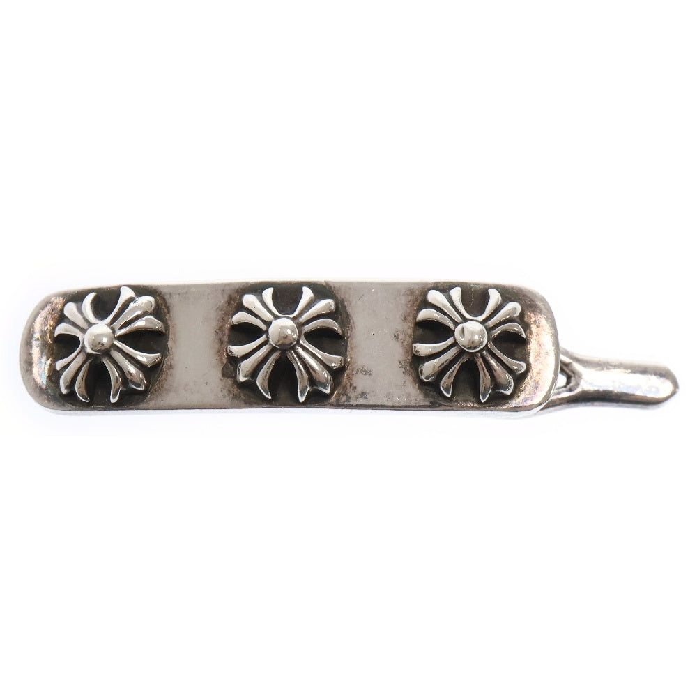 CHROME HEARTS(クロムハーツ) BARRETA 3CROSS スリークロス バレッタ ヘアクリップ シルバー
