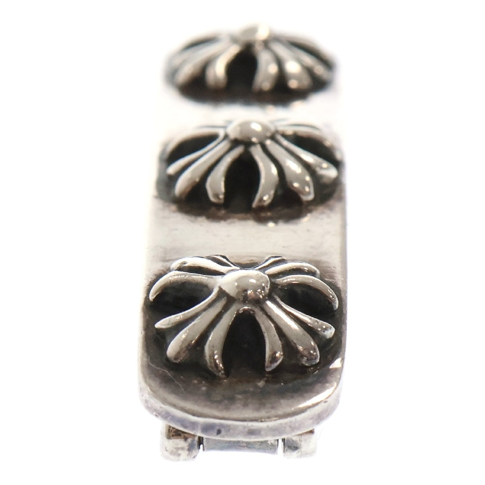 CHROME HEARTS(クロムハーツ) BARRETA 3CROSS スリークロス バレッタ ヘアクリップ シルバー