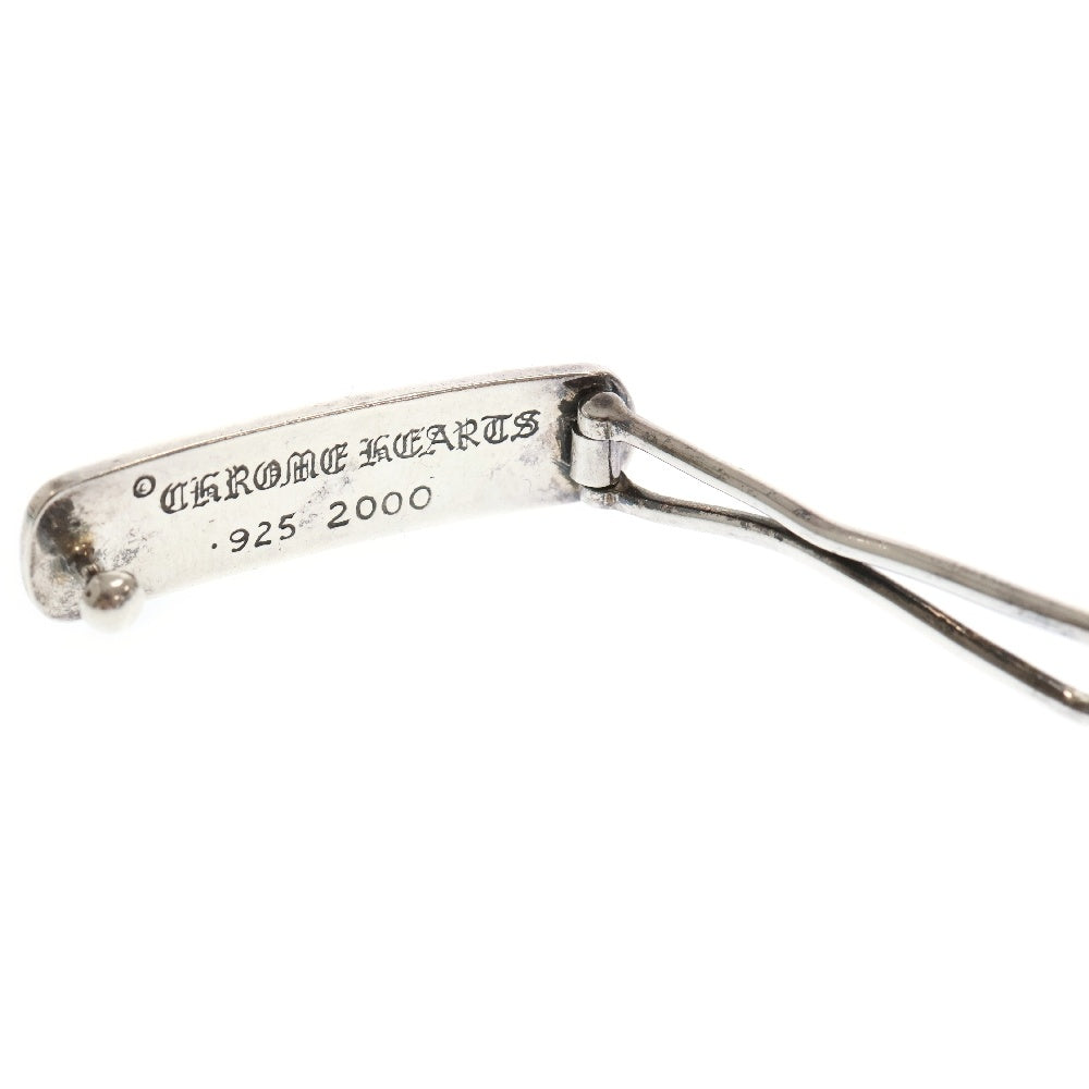 CHROME HEARTS(クロムハーツ) BARRETA 3CROSS スリークロス バレッタ ヘアクリップ シルバー