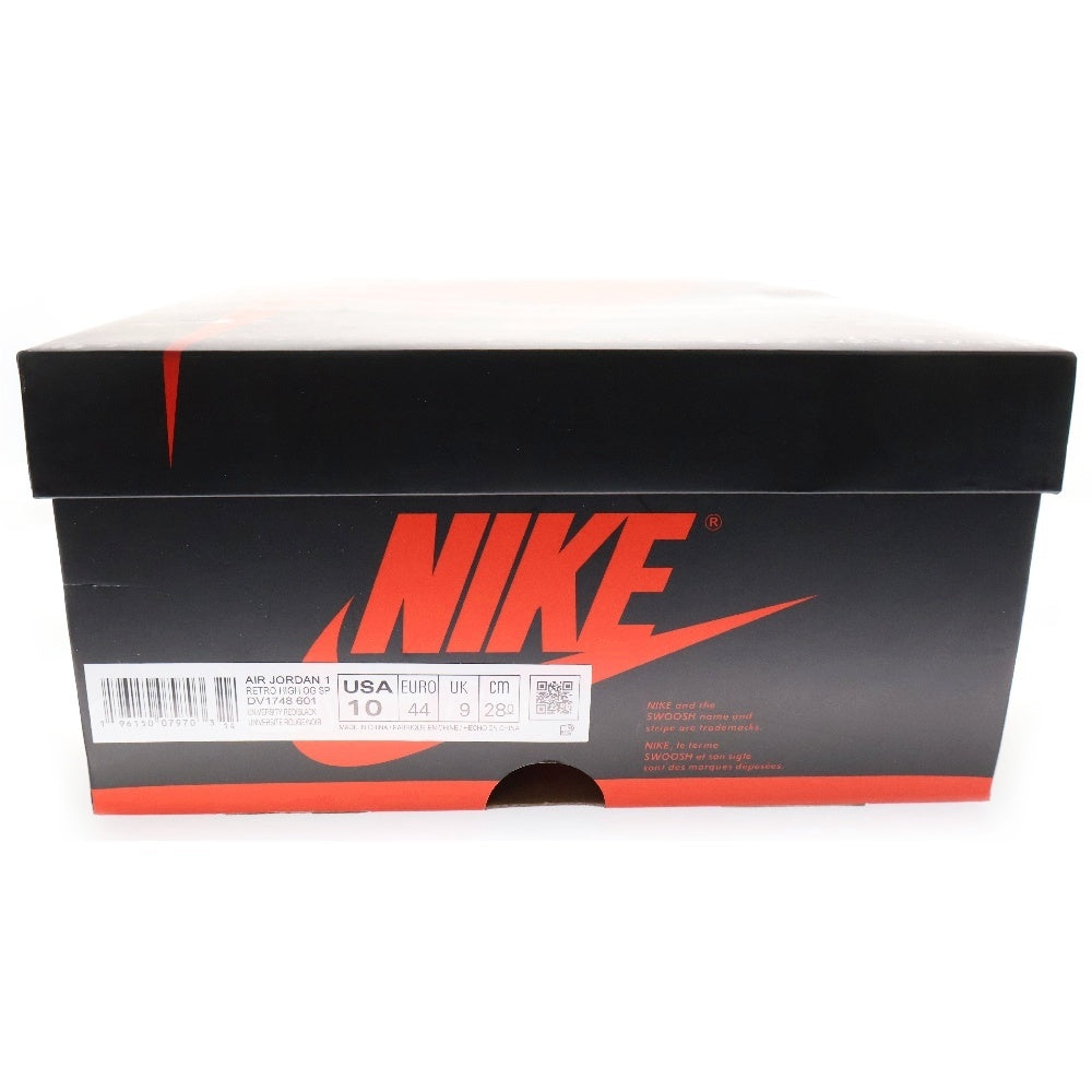 NIKE(ナイキ) AIR JORDAN 1 RETRO HIGH OG SP Next Chapter エアジョーダン1OG SP ネクストチャプター ハイカットスニーカー レッド US10/28cm DV1748-601