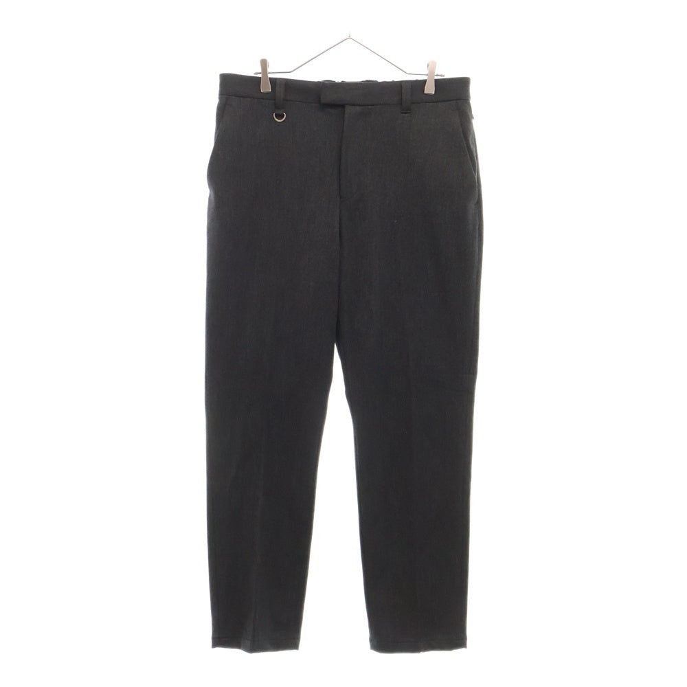 SOPHNET.(ソフネット) 23AW MONALUCE WAIST SHIRRING SLIM FIT SLACKS モナルーチェ ウエスト シャーリング ストレッチ テーパード スラックスパンツ グレー SOPH-232032