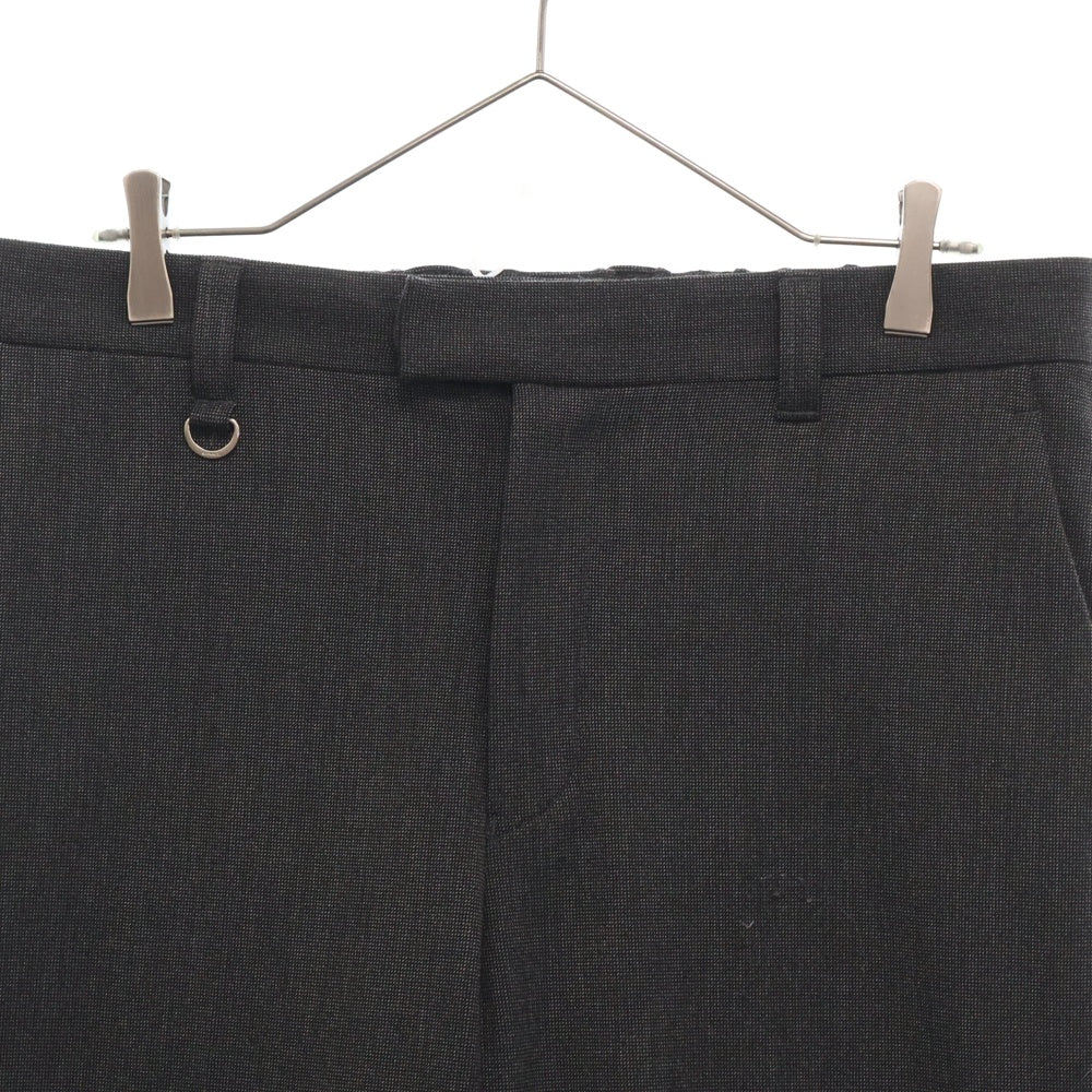 SOPHNET.(ソフネット) 23AW MONALUCE WAIST SHIRRING SLIM FIT SLACKS モナルーチェ ウエスト シャーリング ストレッチ テーパード スラックスパンツ グレー SOPH-232032