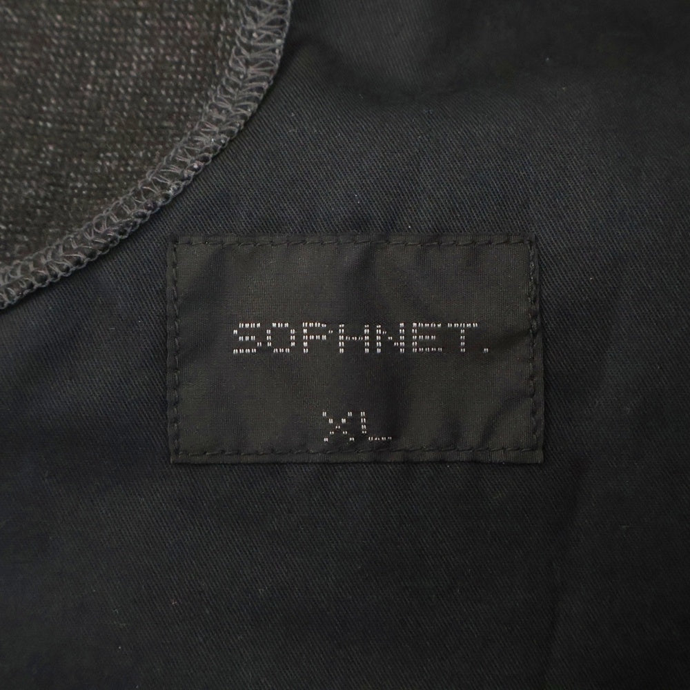 SOPHNET.(ソフネット) 23AW MONALUCE WAIST SHIRRING SLIM FIT SLACKS モナルーチェ ウエスト シャーリング ストレッチ テーパード スラックスパンツ グレー SOPH-232032